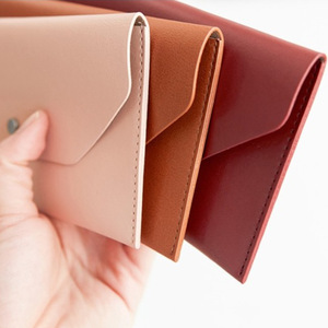 Cartera de piel sintética reutilizable RTS Stock, organizador de dinero cuadrado, sobre para efectivo, regalo de negocios, monedero para guardar dinero en efectivo - Product Image 2