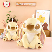 Boneka Plush Edisi Terbatas Multi-Ukuran Warna Emas dan Perak Berkilau dengan Bulu Panjang, Hadiah Sempurna untuk Pasangan.
