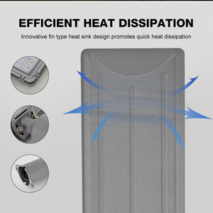 LED Parkplatz Lampe verstellbar Schuhkarton Pole Flutlicht Slip Fit Mount IP66 Outdoor Street Court Gewerbliche Beleuchtung AC85-265V - Product Image 3