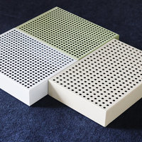 Panneaux acoustiques perforés décoratifs en métal écologique de haute qualité pour la décoration intérieure moderne