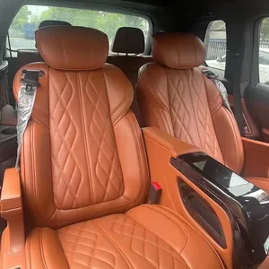 Haobang desain baru bagian otomatis kursi listrik dengan kotak sandaran tangan kursi pesawat mewah untuk BMW X7