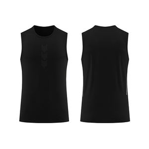 เสื้อกล้ามคอกลมผ้าไหมน้ำแข็งสำหรับผู้ชายและผู้หญิง แห้งเร็ว ระบายอากาศได้ดี เหมาะสำหรับวิ่งมาราธอน บาสเกตบอล และการฝึกซ้อมในฤดูร้อน - Product Image 6