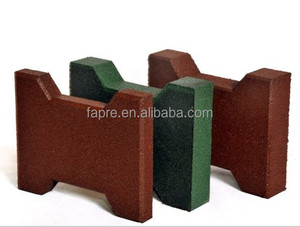 Baldosas de Goma Entrelazadas de 23 mm de Grosor para Exteriores, Parques Infantiles, Establos, Caballerizas, Pisos de Goma para Caballos - Product Image 6