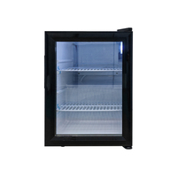 Réfrigérateur commercial pour boissons Meisda SC35 35L, réfrigérateur à boissons avec porte en verre