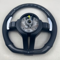 Volant en fibre de carbone véritable pour BMW F30 F10 F32 F20 F15 F25 E70 X3 X5 E90 E92 M3 M5 M6 M8 Accessoires de voiture