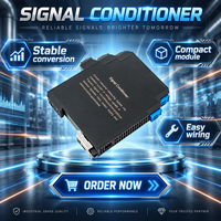 4-20mA isolasi sinyal Input/Output RTD TC transduser 1 Input 2 Output Isolator sinyal dibuat di modul suhu Tiongkok