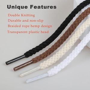 Vòng 5Mm Dày Hơn Dây Ren Bông Sợi Dây Dây Giày Vòng Cho Giày Ren - Product Image 3