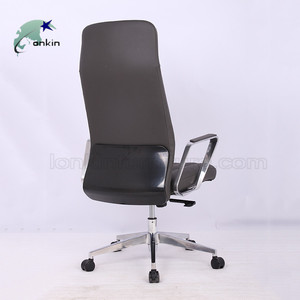 Garantie Exécutif Gris Pivotante De Bureau <span class=keywords><strong>En</strong></span> <span class=keywords><strong>Cuir</strong></span> Ergonomique <span class=keywords><strong>Chaise</strong></span> De Bureau Chaises - Product Image 3