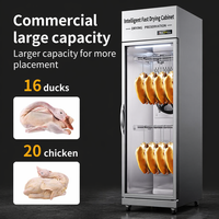 Armoire de séchage à air en acier inoxydable à contrôle numérique, sans givre, pour canard rôti et volailles croustillantes, usage commercial