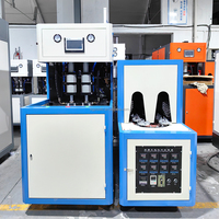Machine de soufflage de bouteilles semi-automatique de haute qualité, machine de moulage par étirage-soufflage pour bouteilles PET