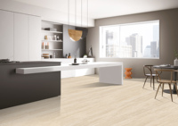 Pierres artificielles aspect travertin beige KLA111, pierres frittées durables à faible entretien pour les projets de décoration intérieure et extérieure