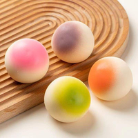 Bestseller Peluche Squishy Anti-stress Style Mochi, Jouet Sensoriel à Rebond Lent, Pochette Collante, Thème Lait de Soja, Cadeau pour Tous les Âges