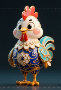 Immaterielles Kulturerbe Kreatives Produkt Cloi sonne Rooster - Product Image 2