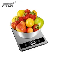 جهاز قياس وزن رقمي صغير, جهاز محمول دقيق للغاية لقياس الوزن الرقمي 5 كجم SF400 جهاز قياس وزن كهربائي للمطبخ مع وعاء