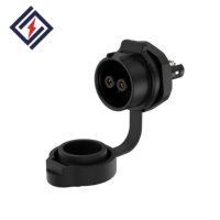 Connecteur circulaire durable IP67 en plastique LP16 avec broches estampillées 2 broches 3 broches à assemblage rapide pour équipement électrique