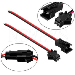 Özel SM2.54 2 3 4 5 6 pinli Sm Erkek Konnektör &amp;   Dişi Led Konnektörü 2pin3pin4pin5pin 6pin Kablo Pigtail Fiş Kablo Demeti - Product Image 3