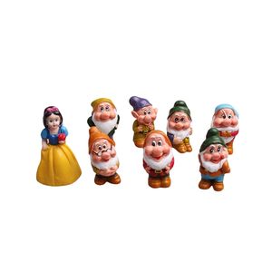 Personnalisable <span class=keywords><strong>Blanche</strong></span> <span class=keywords><strong>Neige</strong></span> Sept Nains Micro Paysage Plantes En Pot Décoration Personnage De Dessin Animé En Résine Artisanat Ornement - Product Image 1
