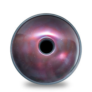 Professionelles Maßgefertigtes Heilendes Musikinstrument, Rein Handpoliertes Sternenhimmel 10-Noten Handpan mit Ätherischer Klangqualität - Product Image 5
