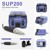Tendance : Ponceuse à ongles électrique SUP200 25000 tr/min, haute vitesse, faible bruit, pour salons de manucure professionnels et nail art