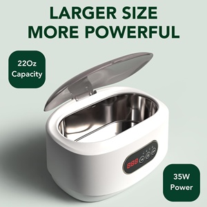Nouveau Nettoyeur Dentaire Ultrasonique Portable 48KHz Amélioré 2026 à Piles pour Appareils Dentaires et Retainers, Usage Domestique et Qualité Hospitalière - Product Image 3