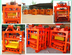 Qt4-40 Halbautomatische Zementblock-Formmaschine |   Hydraulischer Druck und Vibration für Hochdichte-Blöcke - Product Image 3