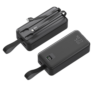 Nouvelle Batterie Externe Portable en Gros 30000mAh Double Sortie USB/Type-C 22.5W Charge Ultra Rapide Écran LED Batterie Li-Polymère - Product Image 2