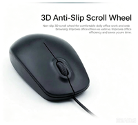 Mouse Kabel Murah Grosir Pabrik, Kompatibel dengan Desktop dan Laptop, Mouse USB Berkabel untuk Kantor dan Gaming.