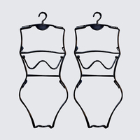 LINDON Vente en gros de cintres à maillots de bain pour femmes, cintres à lingerie, cintres à soutien-gorge, cintres en plastique pour maillots de bain