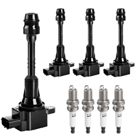 Bobine d'allumage Iridium Premium Neuve 3705100WEC01 Bougie d'allumage ILKER8C7G 3707100WEC05 Remplacement pour Haval Dargo Center Road Sans Défaut de Démarrage