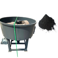 Haute efficacité charbon de bois charbon argile poudre rouleau meule mélangeur Machine noix de coco coquille poudre mélangeur