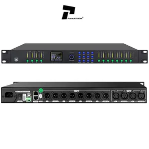 DPA0408RTS音频声音处理器4进8出音频处理器Dsp FIR音频设备效果专业数字音频处理器