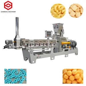 Various Outputs Puffed Corn Snack Production Machine