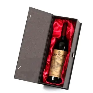 Elegante Design Único Pacote Transportadora Cerveja 6 4 Kraft Embalagem de Presente Personalizado de Papelão Ondulado Dobrável Barato Caixa de Garrafa de Vinho Tinto