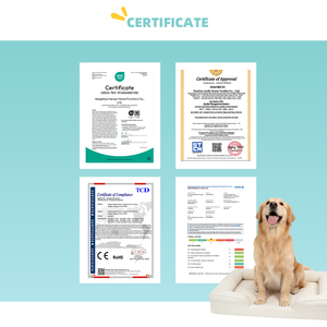 OEM Soft <strong>Dog</strong> <strong>Sofa</strong> Bed Sponge Foam Cushion Pet Bed PP Cotton Filled With Removable <strong>Cover</strong> for Indoor Pet Brand Buyers for ODM - Product Image 6