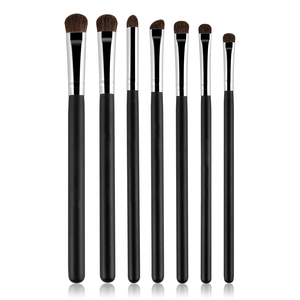 Juego <span class=keywords><strong>de</strong></span> 7 Brochas <span class=keywords><strong>de</strong></span> Maquillaje LUOYA con Mango <span class=keywords><strong>de</strong></span> Madera y Pelo <span class=keywords><strong>de</strong></span> Caballo, en Forma <span class=keywords><strong>de</strong></span> Abanico, Ideales para Viaje, para Aplicar Corrector y Colorete - Product Image 2