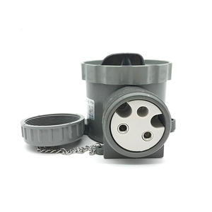 Interrupteur et prise étanches en nylon marin série CZKF2-5, prise étanche série CZKF, prises et fiches marines - Product Image 1