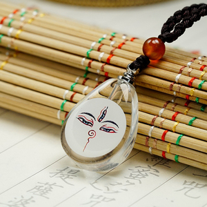 จี้คริสตัลรูปหยดน้ำภูมิปัญญาตา,จี้พระพุทธจี้สร้อยคอ<span class=keywords><strong>พระ</strong></span>ศาสนา - Product Image 6