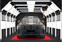 Tunnel LED personnalisé pour voitures, éclairage de détail LED, tunnel LED 5 pièces pour porte/6 pièces pour porte