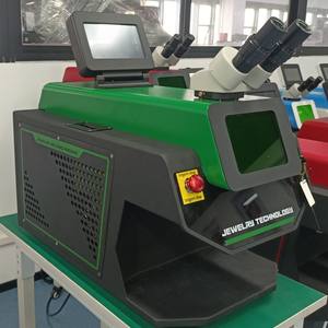 YAG เครื่องเชื่อมเลเซอร์ตั้งโต๊ะสีเงินทองขนาดเล็กสำหรับงานทันตกรรมเครื่องเชื่อมเลเซอร์สำหรับซ่อมแซมเครื่องประดับ - Product Image 2