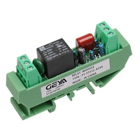 GEYA 1 Kanaals Relais Module AC/DC 24 V 12 V 230VAC DIN Rail Gemonteerd GSM Relais Controle Timer Module