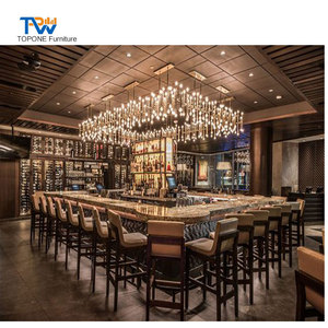 Banco da Cocktail Bar personalizzato in pietra artificiale commerciale - Product Image 6