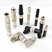 Usine personnalisée M12 4P 5P 8p 12p mâle femelle un câble de connecteur IP67 étanche à Angle droit de morue