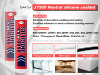 Perekat Sealant Silikon Netral Tahan Air Kekuatan Tinggi untuk Panel PVC, Penggunaan Konstruksi pada Pemasangan Marmer dan Ubin