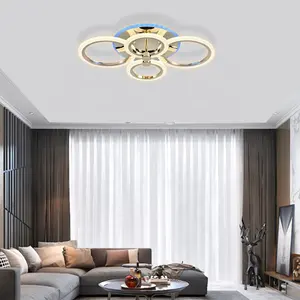 Original Led Lamp Contemporary Bedroom Square Modern For Living Room Design Home Remote control Ceiling Light