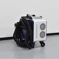 Machine de nettoyage au laser pulsé 100W, mini, portable, pour le polissage de micro-bijoux, le nettoyage de cavités de moules de précision