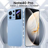 Smartphone Note 40 2026 de Construcción Robusta, Pantalla HD de 6.7 Pulgadas y 90Hz, 16GB+1TB, Android 14.0, Cámara de 108MP y 3/4G