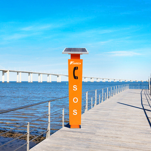 <span class=keywords><strong>Teléfono</strong></span> de Emergencia Solar para Exteriores, Resistente a <span class=keywords><strong>la</strong></span> Intemperie, Caja de Llamadas SOS Antivandálica, Punto de Ayuda Público para Carreteras y Áreas Panorámicas - Product Image 1