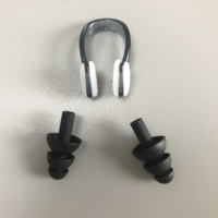 Bouchons d'oreille en Silicone antibruit, bouchons d'oreille étanches pour surf, natation, Sports aquatiques, bouchons d'oreille en Silicone