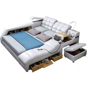 Современная кожаная кровать размера «King-Size» - Product Image 6