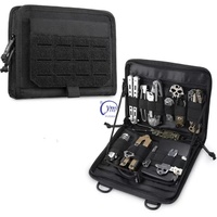 Pochette tactique Molle Admin en nylon de haute qualité, légère et portable, découpée au laser, pour l'organisation EDC, les équipements d'entraînement en extérieur et les usages tactiques.
